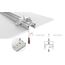 Arlight 021177 Профиль с экраном S2-LINIA69-F-2500 ANOD+OPAL (Arlight, Алюминий) 021177, изображение 3