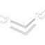 Arlight 030137 Угол SL-LINIA55-FANTOM-EDGE внешний (Arlight, Металл) 030137, изображение 8