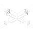Arlight 030143 Крестовина SL-LINE-6070 (Arlight, Металл) 030143, изображение 8