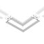 Arlight 030106 Угол SL-LINIA45-FANTOM (Arlight, Металл) 030106, изображение 7