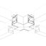 Arlight 021265 Угол S2-LINE-7977-X90 крестовой (Arlight, Металл) 021265, изображение 4
