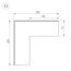 Arlight 030131 Угол SL-LINIA55-FANTOM внешний (Arlight, Металл) 030131, изображение 5