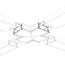 Arlight 021286 Угол S2-LINIA94-F-X90 крестовой (Arlight, Металл) 021286, изображение 4