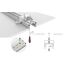 Arlight 021176 Профиль с экраном S2-LINIA55-F-2500 ANOD+OPAL (Arlight, Алюминий) 021176, изображение 4