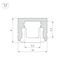 Arlight 018827 Профиль ARH-MINI5-2000 ANOD (Arlight, Алюминий) 018827, изображение 6