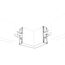Arlight 021288 Угол S2-WALL-X2-H128-L90N внутренний (Arlight, Металл) 021288, изображение 4