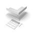 Arlight 030137 Угол SL-LINIA55-FANTOM-EDGE внешний (Arlight, Металл) 030137
