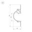 Arlight 034982 Профиль ARH-CEIL-REFLECT-2000 WHITE (Arlight, Алюминий) 034982, изображение 4