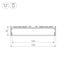 Arlight 036368 Профиль ARH-POWER-W150-2000 ANOD (Arlight, Алюминий) 036368, изображение 6