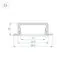 Arlight 016186 Профиль ARH-WIDE-F-H10-2000 ANOD (Arlight, Алюминий) 016186, изображение 5