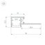 Arlight 040329 Профиль FANTOM-W12-EDGE-2000 ANOD (Arlight, Алюминий) 040329, изображение 6