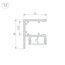 Arlight 050466 Профиль WALL-2228-2000 ANOD (Arlight, Алюминий) 050466, изображение 5