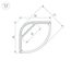 Arlight 016136 Профиль ARH-KANT-H30-2000 ANOD (Arlight, Алюминий) 016136, изображение 5