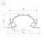 Arlight 036364 Профиль ARH-CEIL-REFLECT-DUAL-2000 ANOD (Arlight, Алюминий) 036364, изображение 6