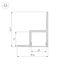 Arlight 016150 Профиль ARH-CEIL-2000 ANOD (Arlight, Алюминий) 016150, изображение 6