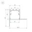Arlight 027159 Профиль SL-LINIA32-FANTOM-EDGE-2000 ANOD (Arlight, Алюминий) 027159, изображение 5