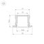 Arlight 039991 Профиль ARH-LINE-2315-F-2000 ANOD GOLD (Arlight, Алюминий) 039991, изображение 6