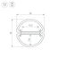 Arlight 039218 Профиль ARH-ROUND-D20-DUAL-2000 ANOD (Arlight, Алюминий) 039218, изображение 6