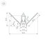 Arlight 043163 Профиль DECORE-S6-EXT-V-COMFORT-2000 ANOD внешний (Arlight, Алюминий) 043163, изображение 5