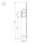 Arlight 052699 Профиль ARH-PLINTUS-50-FANTOM-3000 BLACK (Arlight, Алюминий) 052699, изображение 6