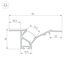 Arlight 039949 Профиль FANTOM-W45-BEVEL-2000 WHITE (Arlight, Алюминий) 039949, изображение 8