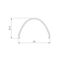 Arlight 036348 Экран ARH-LINE-B-3652-2000 OPAL (Arlight, Пластик) 036348, изображение 4