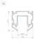 Arlight 035719 Профиль-держатель MAG-STRETCH-25-2000 (Arlight, Алюминий) 035719, изображение 3