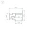 Arlight 040061 Профиль STRETCH-25-WALL-SIDE-2000 (Arlight, Алюминий) 040061, изображение 6