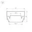 Arlight 040700 Профиль STRETCH-S-50-CEIL-CENTER-2000 (GAMMA50) (Arlight, Алюминий) 040700, изображение 5