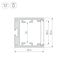 Arlight 026599 Профиль SL-ARC-3535-D1500-W90 BLACK (1180мм, дуга 1 из 4) (Arlight, Алюминий) 026599, изображение 4