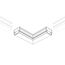 Arlight 041201 Угол STRETCH-S-35-CEIL-CENTER-90 (GAMMA35) (Arlight, Металл) 041201, изображение 4
