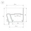 Arlight 040702 Профиль STRETCH-S-30-WALL-SIDE-2000 (STEP) (Arlight, Алюминий) 040702, изображение 5