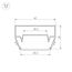 Arlight 040700 Профиль STRETCH-S-50-CEIL-CENTER-2000 (GAMMA50) (Arlight, Алюминий) 040700, изображение 6