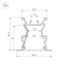 Arlight 027887 Профиль с экраном ALU-WIDE-FL-H35-2000 ANOD+FROST (Arlight, Алюминий) 027887, изображение 7