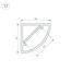 Arlight 023166 Профиль WPH-KANT-H16-2000 OPAL (Arlight, Пластик) 023166, изображение 6