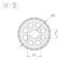 Arlight 048598 Силиконовый профиль WPH-FLEX-ROPE-D22-360deg-S8-5m WHITE (Arlight, Силикон) 048598, изображение 3