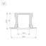Arlight 018243 Профиль с экраном ALU-SLIM-H15-F-2000 ANOD+FROST (Arlight, Алюминий) 018243, изображение 8