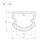 Arlight 023303 Профиль WPH-LINE-1210R-2000 OPAL (Arlight, Пластик) 023303, изображение 3