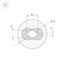 Arlight 045847 Силиконовый профиль WPH-FLEX-D22-360deg-S8-5m WHITE (Arlight, Силикон) 045847, изображение 6