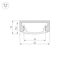 Arlight 014852 Профиль с экраном ALU-WIDE-H8-2000 ANOD+FROST (Arlight, Алюминий) 014852, изображение 5