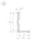 Arlight 026688 Профиль ALM-BASE-H12-2000 RAL9016 (Arlight, Алюминий) 026688, изображение 6