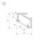 Arlight 026694(1) Профиль ALM-V60-2020 ANOD Black (Arlight, Алюминий) 026694(1), изображение 6