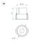 Arlight 035457 Светильник MS-ATLAS-BUILT-R90-25W Warm3000 (WH-BK, 30 deg, 230V) (Arlight, IP20 Металл, 5 лет) 035457, изображение 11
