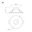 Arlight 036610 Светильник MS-BLIZZARD-BUILT-R90-6W Warm3000 (BK, 100 deg, 230V) (Arlight, IP20 Металл, 3 года) 036610, изображение 5