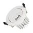 Arlight 037188(1) Светильник MS-FORECAST-BUILT-TURN-R102-12W Warm3000 (WH-WH, 32 deg, 230V) (Arlight, IP20 Металл, 5 лет) 037188(1)