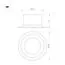 Arlight 041464 Светильник MS-DROP-BUILT-R158-30W Warm3000 (WH, 90 deg, 230V) (Arlight, IP54 Металл, 5 лет) 041464, изображение 5