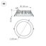 Arlight 021498 Светодиодный светильник LTD-220WH-FROST-30W Day White 110deg (Arlight, IP44 Металл, 3 года) 021498, изображение 11