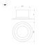 Arlight 041461 Светильник MS-DROP-BUILT-R84-8W Warm3000 (WH, 85 deg, 230V) (Arlight, IP54 Металл, 5 лет) 041461, изображение 6