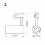 Arlight 025911(1) Светильник LGD-GERA-2TR-R74-20W Warm3000 (WH, 24 deg, 230V) (Arlight, IP20 Металл, 5 лет) 025911(1), изображение 8