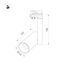Arlight 027482 Светильник SP-POLO-TRACK-PIPE-R65-8W Day4000 (BK-BK, 40 deg) (Arlight, IP20 Металл, 3 года) 027482, изображение 5